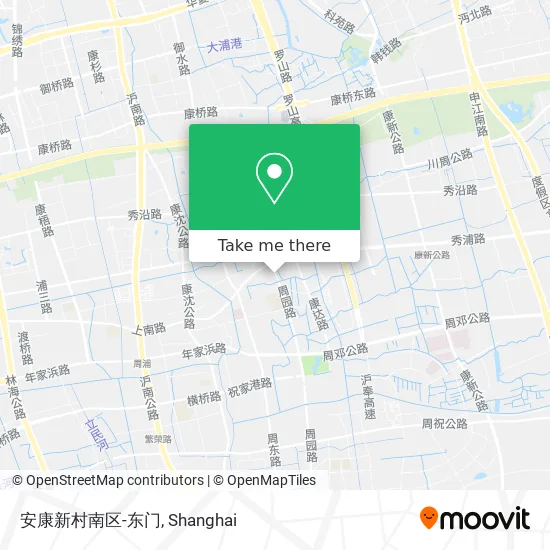 安康新村南区-东门 map