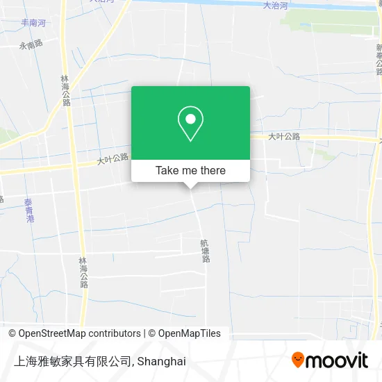 上海雅敏家具有限公司 map