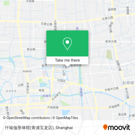 仟瑜伽形体馆(青浦宝龙店) map