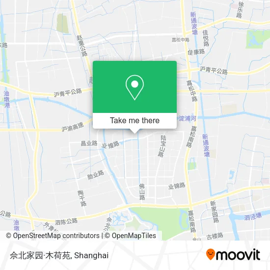 佘北家园·木荷苑 map