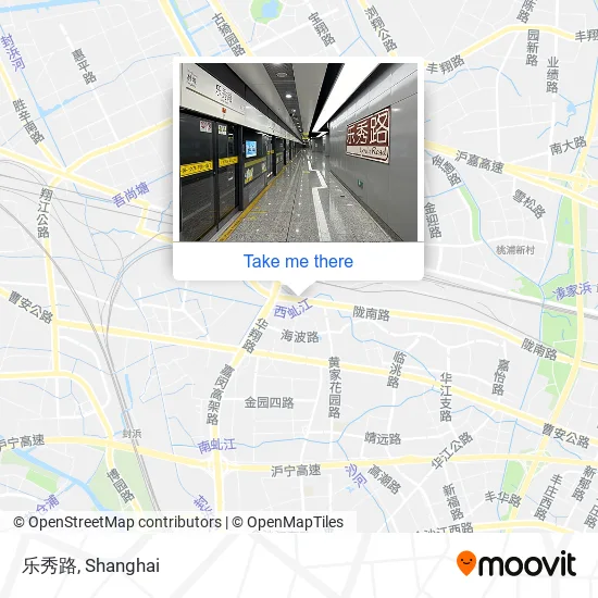 乐秀路 map