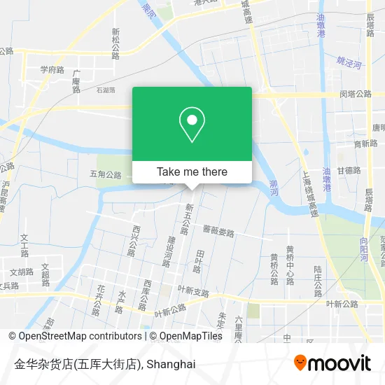金华杂货店(五厍大街店) map
