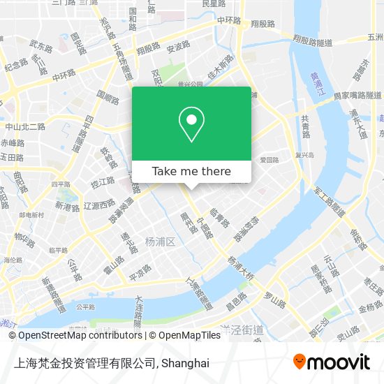 上海梵金投资管理有限公司 map