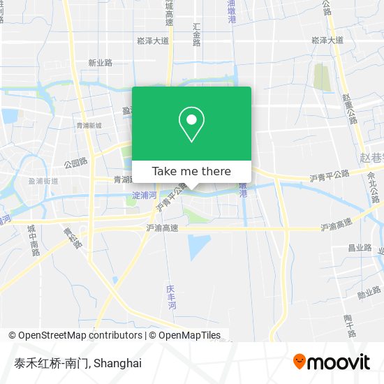 泰禾红桥-南门 map