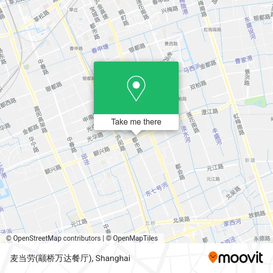 麦当劳(颛桥万达餐厅) map