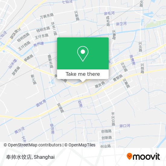 奉帅水饺店 map