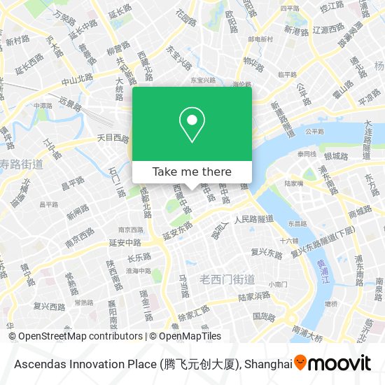 Ascendas Innovation Place (腾飞元创大厦) map