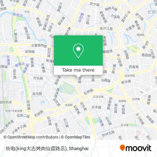 街电(king大志烤肉仙霞路店) map