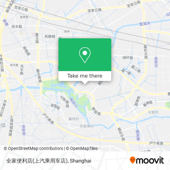 全家便利店(上汽乘用车店) map