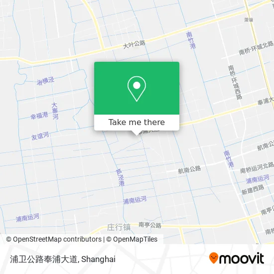 浦卫公路奉浦大道 map