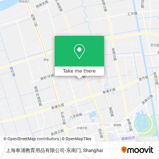 上海奉浦教育用品有限公司-东南门 map