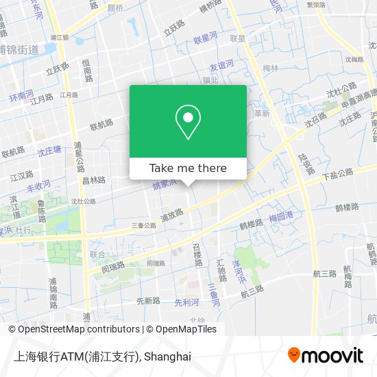 上海银行ATM(浦江支行) map