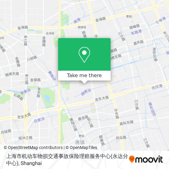 上海市机动车物损交通事故保险理赔服务中心(永达分中心) map