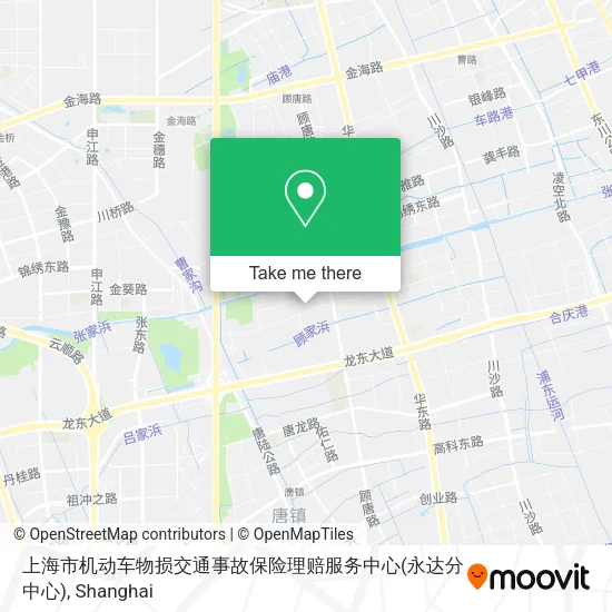 上海市机动车物损交通事故保险理赔服务中心(永达分中心) map