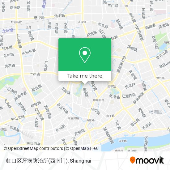虹口区牙病防治所(西南门) map