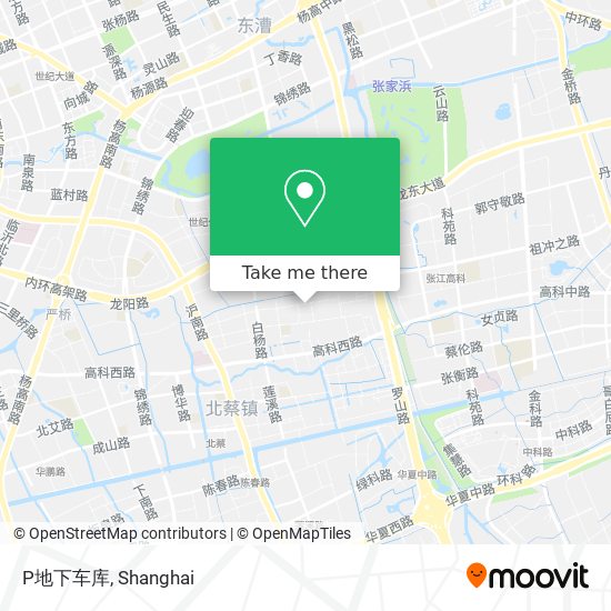 P地下车库 map
