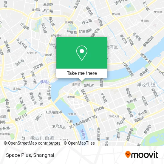 Space Plus map