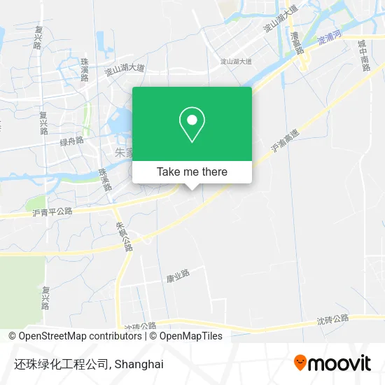 还珠绿化工程公司 map