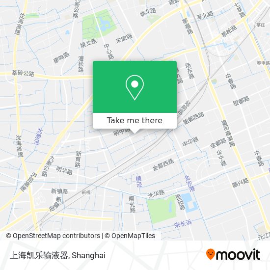 上海凯乐输液器 map