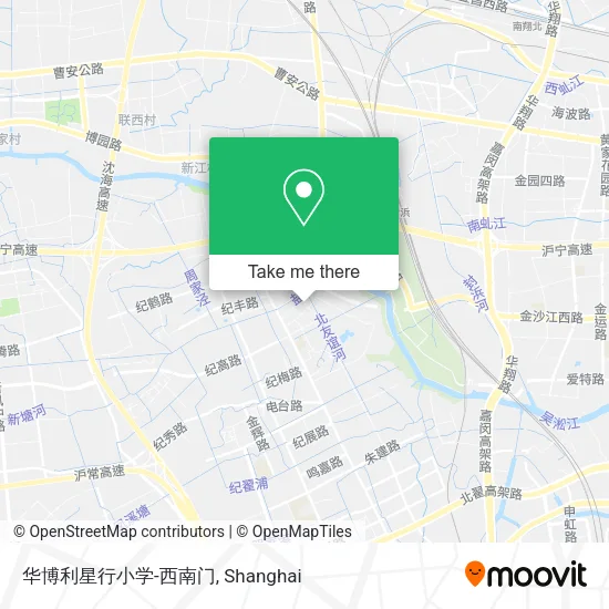 华博利星行小学-西南门 map