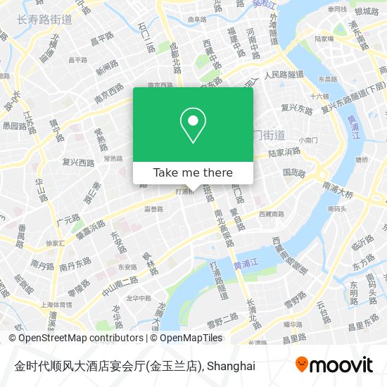 金时代顺风大酒店宴会厅(金玉兰店) map