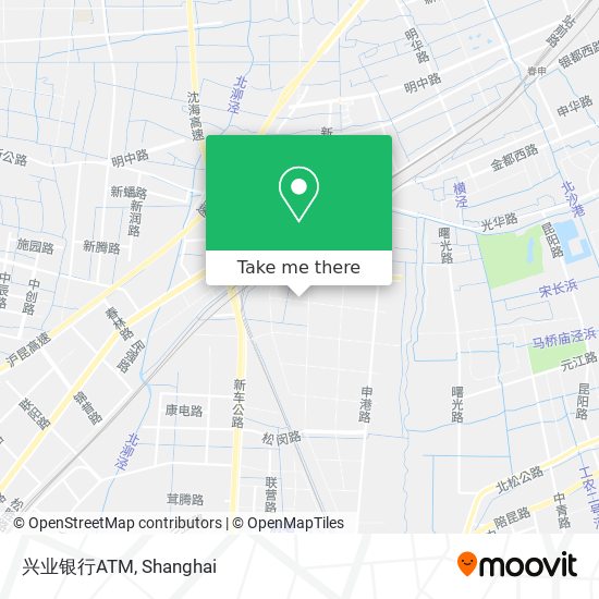 兴业银行ATM map