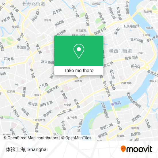 体验上海 map