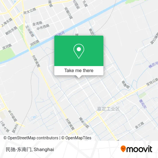民驰-东南门 map