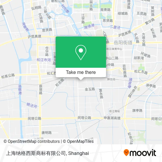 上海纳格西斯商标有限公司 map