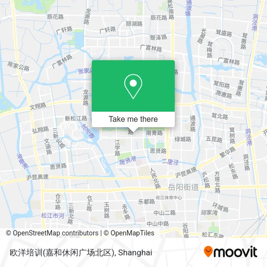 欧洋培训(嘉和休闲广场北区) map