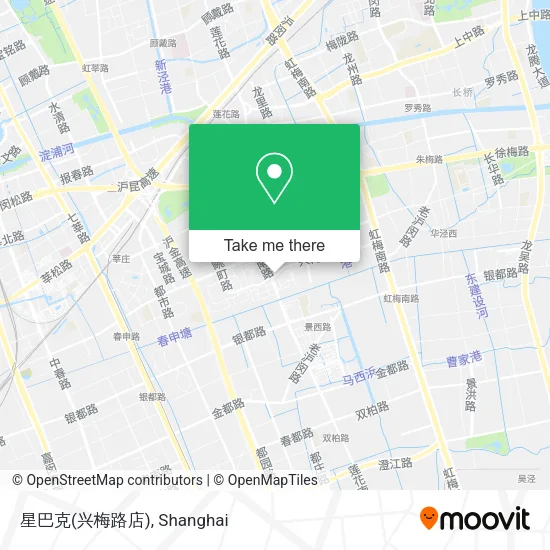 星巴克(兴梅路店) map