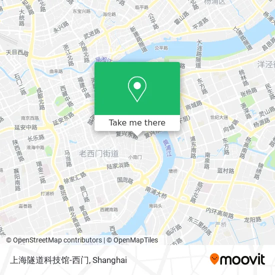 上海隧道科技馆-西门 map