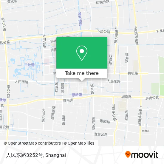 人民东路3252号 map