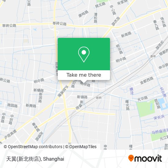 天翼(新北街店) map