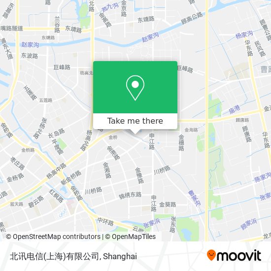北讯电信(上海)有限公司 map