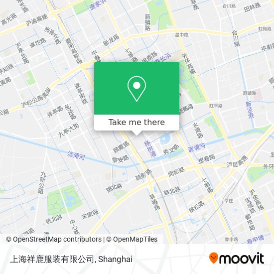 上海祥鹿服装有限公司 map