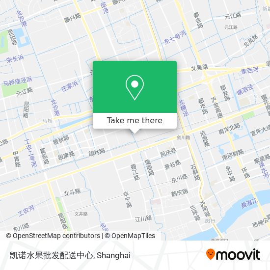 凯诺水果批发配送中心 map