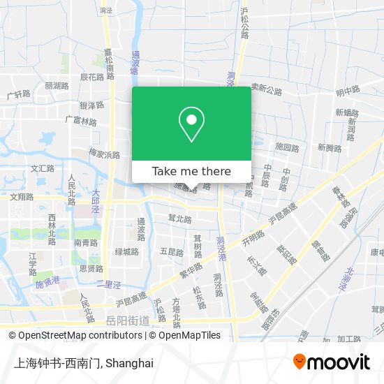 上海钟书-西南门 map