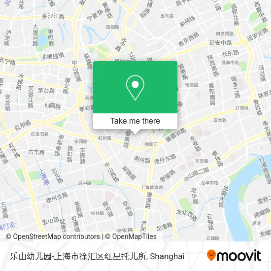 乐山幼儿园-上海市徐汇区红星托儿所 map