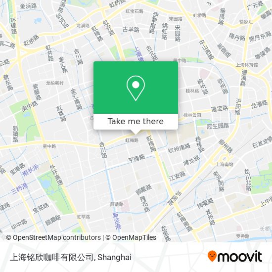 上海铭欣咖啡有限公司 map