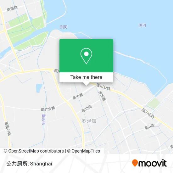 公共厕所 map