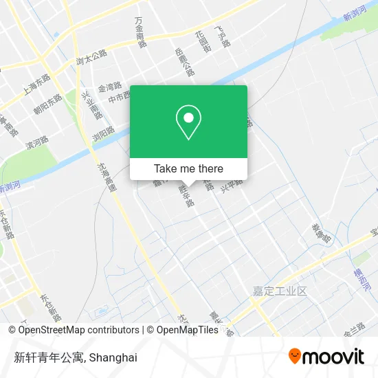 新轩青年公寓 map