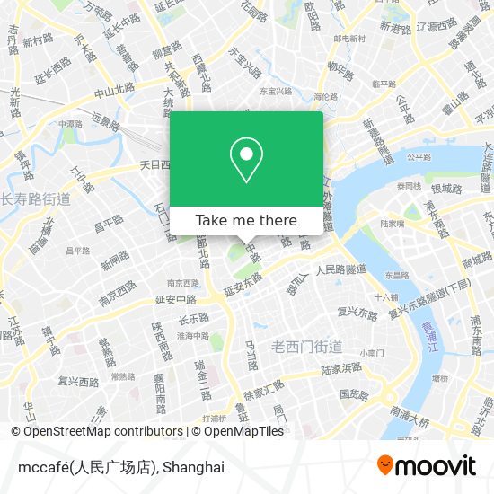 mccafé(人民广场店) map