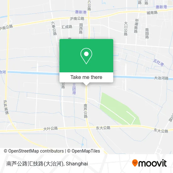 南芦公路汇技路(大治河) map