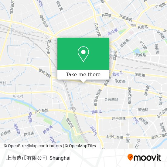 上海造币有限公司 map