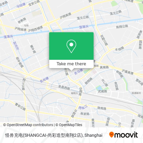 怪兽充电(SHANGCAI-尚彩造型南翔2店) map