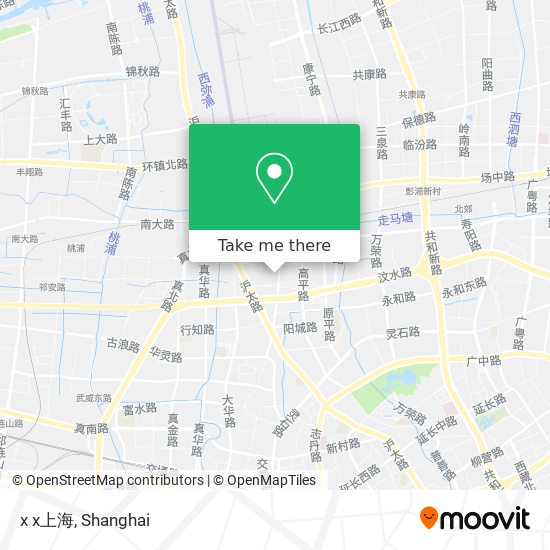 x x上海 map