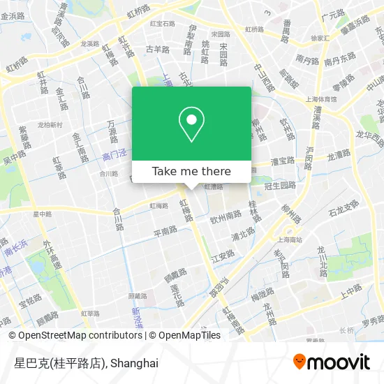 星巴克(桂平路店) map