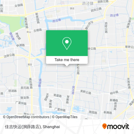 佳吉快运(洞薛路店) map