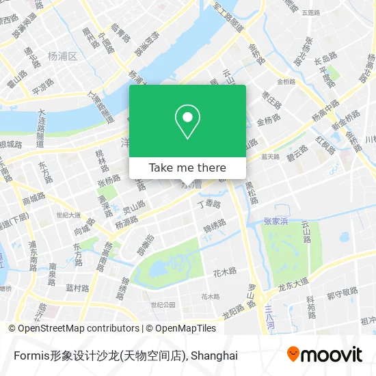 Formis形象设计沙龙(天物空间店) map